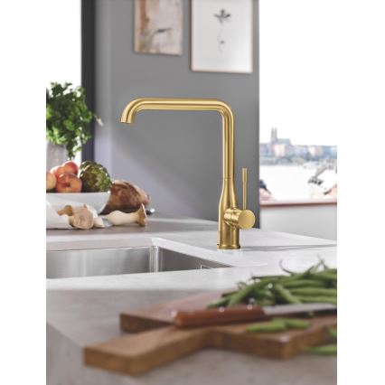 GROHE 30269GN0 - Смесител ESSENCE за кухненска мивка, златен