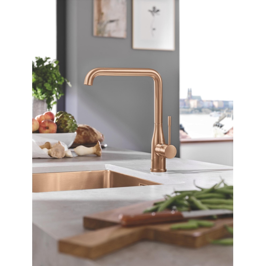 GROHE 30270DL0 - Кухненски смесител ESSENCE, бронзов