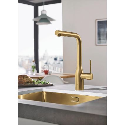 GROHE 30270GN0 - Кухненски смесител ESSENCE златен