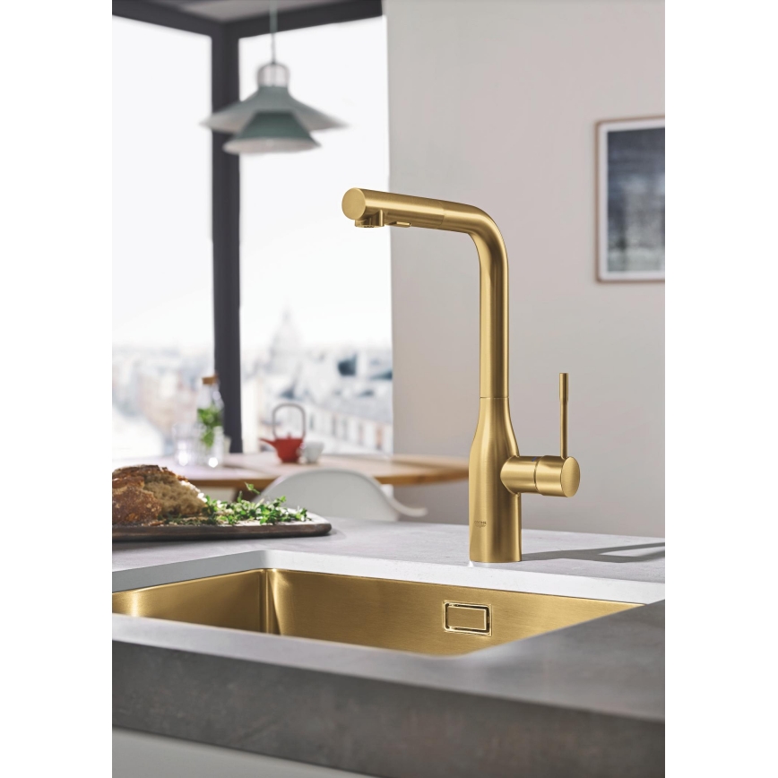 GROHE 30270GN0 - Кухненски смесител ESSENCE златен