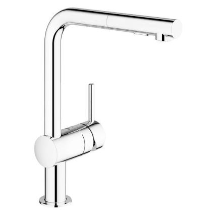 GROHE 30274000 - Кухненски смесител с L-образен излив, лъскав хром