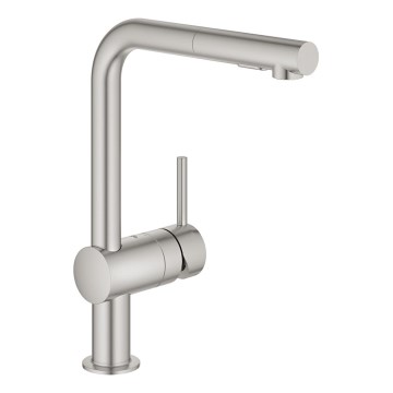 GROHE 30274DC0 - Мивен смесител A от неръждаема стомана
