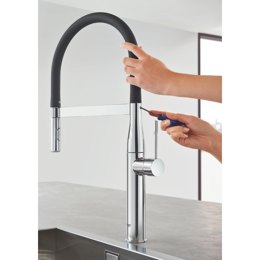 GROHE 30294000 - Смесител за мивка ESSENCE 530 мм лъскав хром