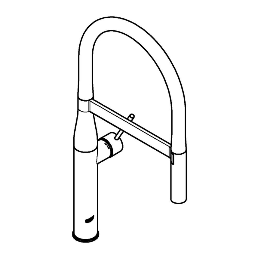 GROHE 30294A00 - Смесител за мивка ESSENCE графит