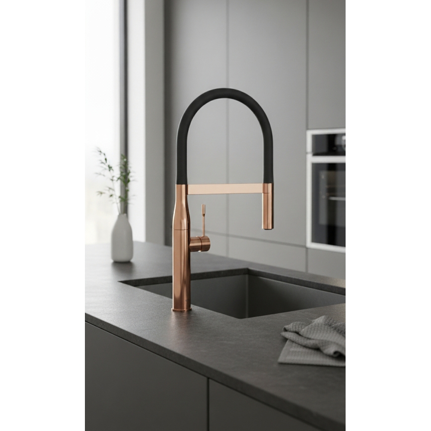 GROHE 30294DA0 - Кухненски смесител ESSENCE в бронзов цвят