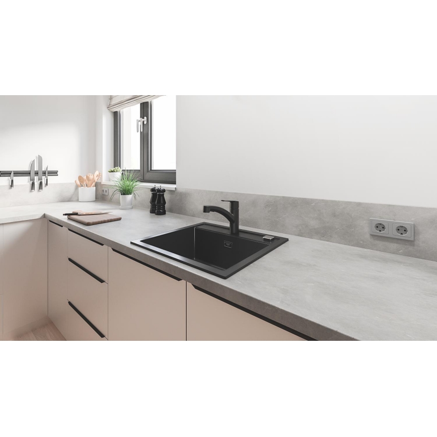 GROHE 303072431 - Смесител за мивка START 185 × 227 mm черен