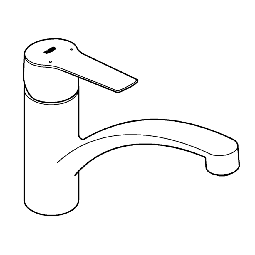 GROHE 30530002 - Кухненски смесител START, лъскав хром