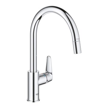 GROHE 30562000 - Смесител за мивка START CURVE 357 mm, лъскав хром