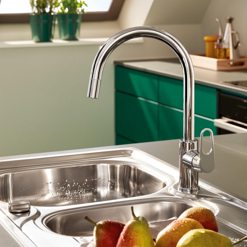 GROHE 30569000 - Смесител за мивка START FLOW 357 мм лъскав хром