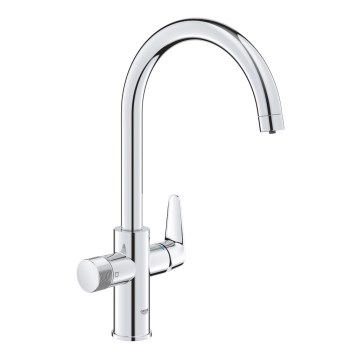 GROHE 30592000 - Кухненски смесител BLUE PURE StartCurve 411 мм, полирана хромирана повърхност