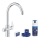GROHE 30593000 - Смесител за мивка BLUE PURE с C-излив, лъскав хром