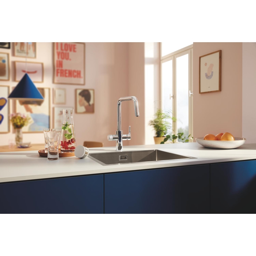 GROHE 30595000 - Смесител за мивка BLUE PURE Start 366 мм, блестящ хром