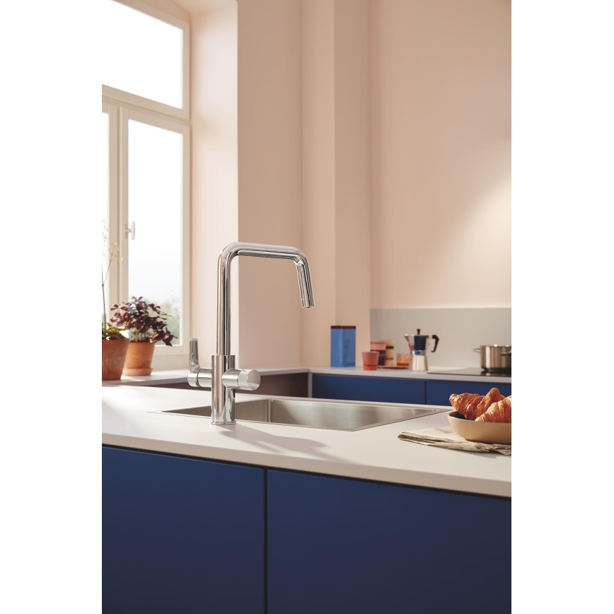GROHE 30595000 - Смесител за мивка BLUE PURE Start 366 мм, блестящ хром