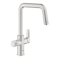 GROHE 30595DC0 - Мивен смесител BLUE PURE от неръждаема стомана