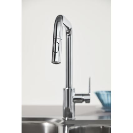 GROHE 30631000 - Кухненски смесител QUICKFIX START 362 мм, полирано хромово покритие