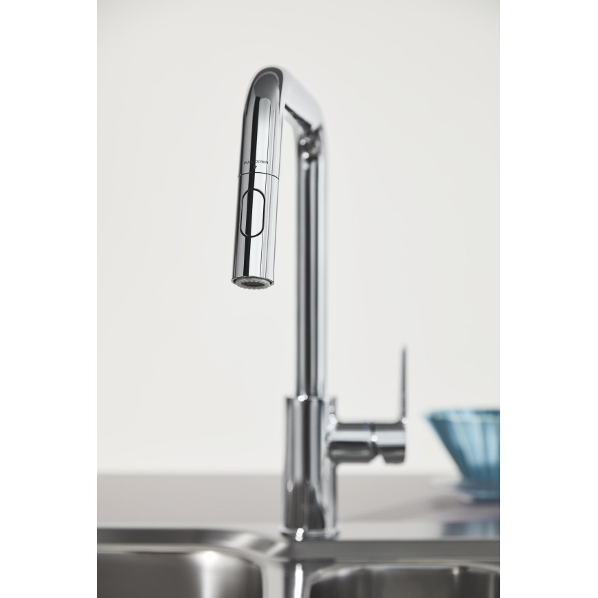 GROHE 30631000 - Кухненски смесител QUICKFIX START 362 мм, полирано хромово покритие