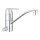 GROHE 31161000 - Смесител за кухненска мивка EUROSMART COSMOPOLITAN 140° лъскав хром