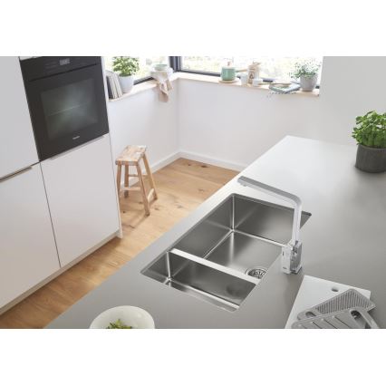 GROHE 31255000 - Смесител за мивка EUROCUBE, полирано хромово покритие