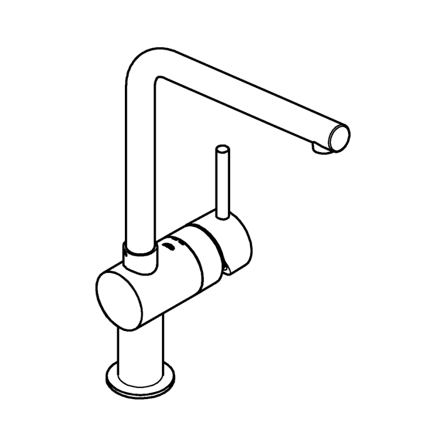 GROHE 31375000 - Смесител за мивка A 360 мм, лъскав хром