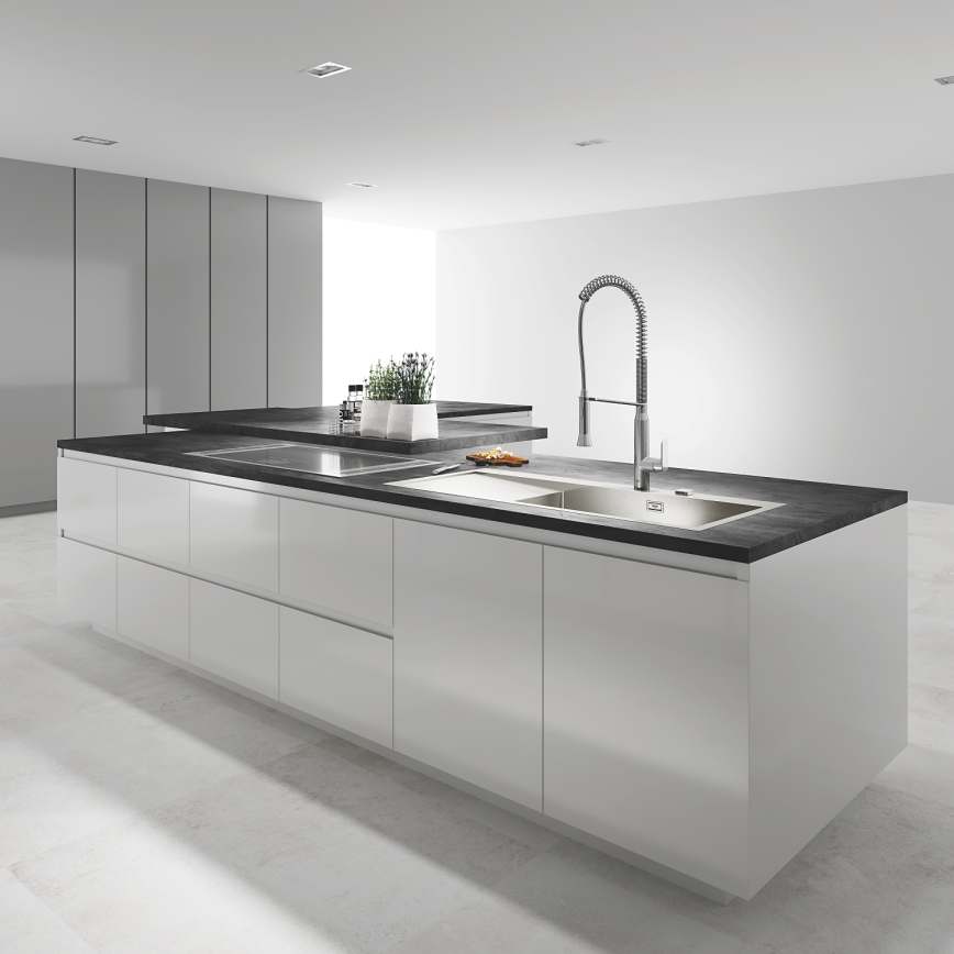 GROHE 31379000 - Смесител за мивка K7 G12” лъскав хром