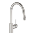 GROHE 31483DC2 - Смесител за кухненска мивка CONCETTO, неръждаема стомана