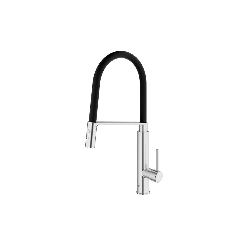 GROHE 31491DC0 - Смесител за мивка CONCETTO DN 15 от неръждаема стомана