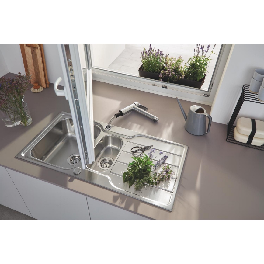 GROHE 31572SD1 - Мивка K500 1000 × 500 mm неръждаема стомана