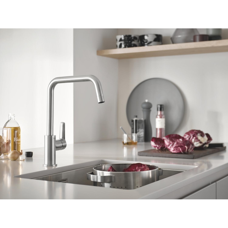 GROHE 31574SD1 - Кухненска мивка K700U 550 x 450 mm неръждаема стомана