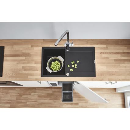 GROHE 31645AP0 - Мивка K500 1000 × 500 mm камък/черен