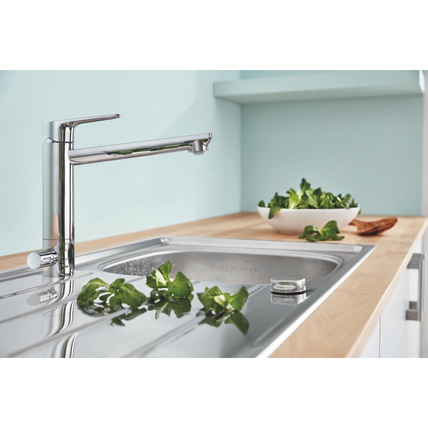 GROHE 31696000 - смесител за кухненска мивка BAUEDGE, гланцов хром