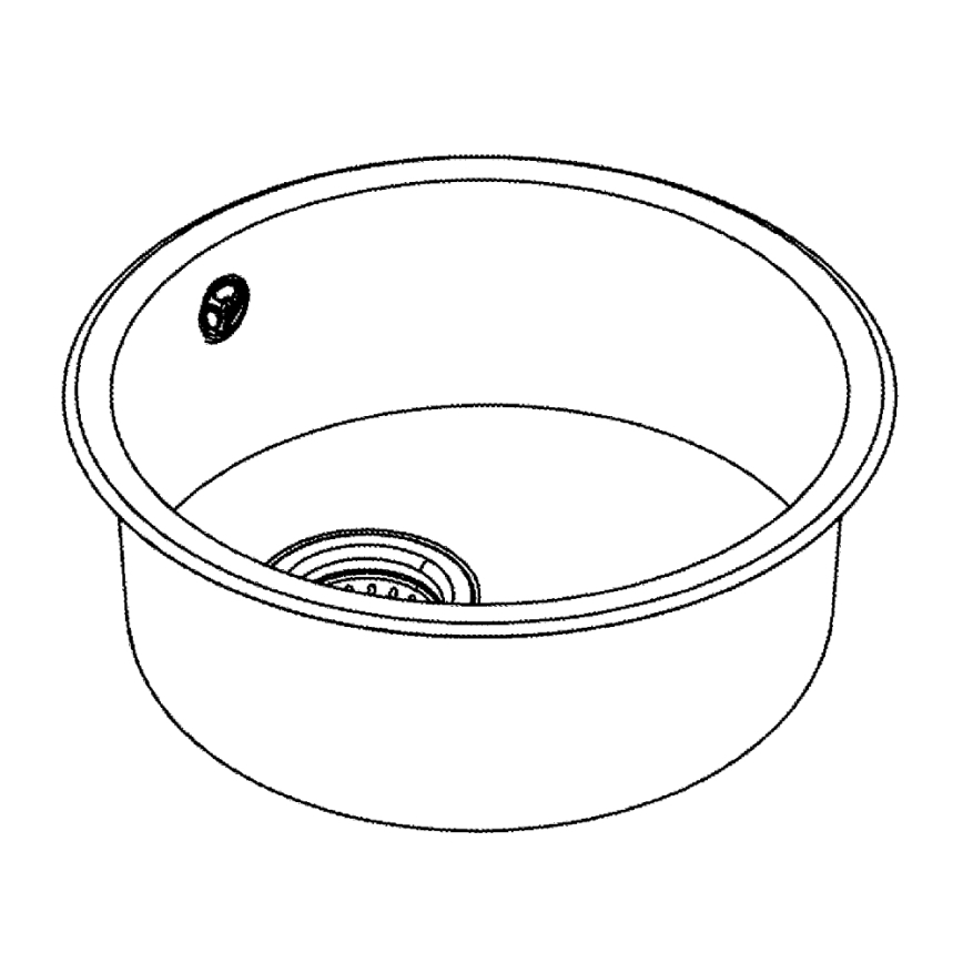 GROHE 31720SD0 - Мивка K200 440 x 440 x 180 неръждаема стомана