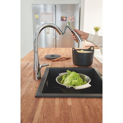 GROHE 32294002 - Смесител за мивка ZEDRA 401 мм, лъскав хром