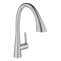 GROHE 32294DC2 - Смесител за мивка ZEDRA от неръждаема стомана