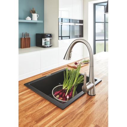 GROHE 32294DC2 - Смесител за мивка ZEDRA от неръждаема стомана