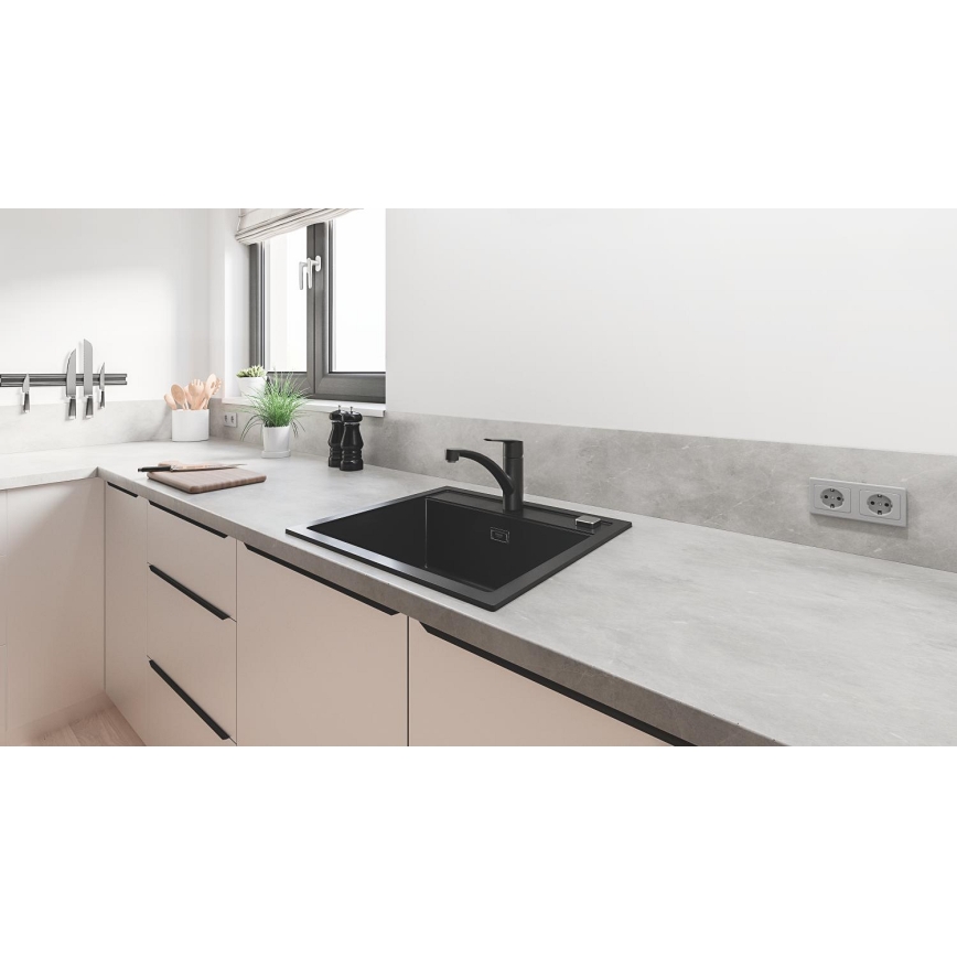 GROHE 324412432 - Смесител за мивка START 184 мм, черен