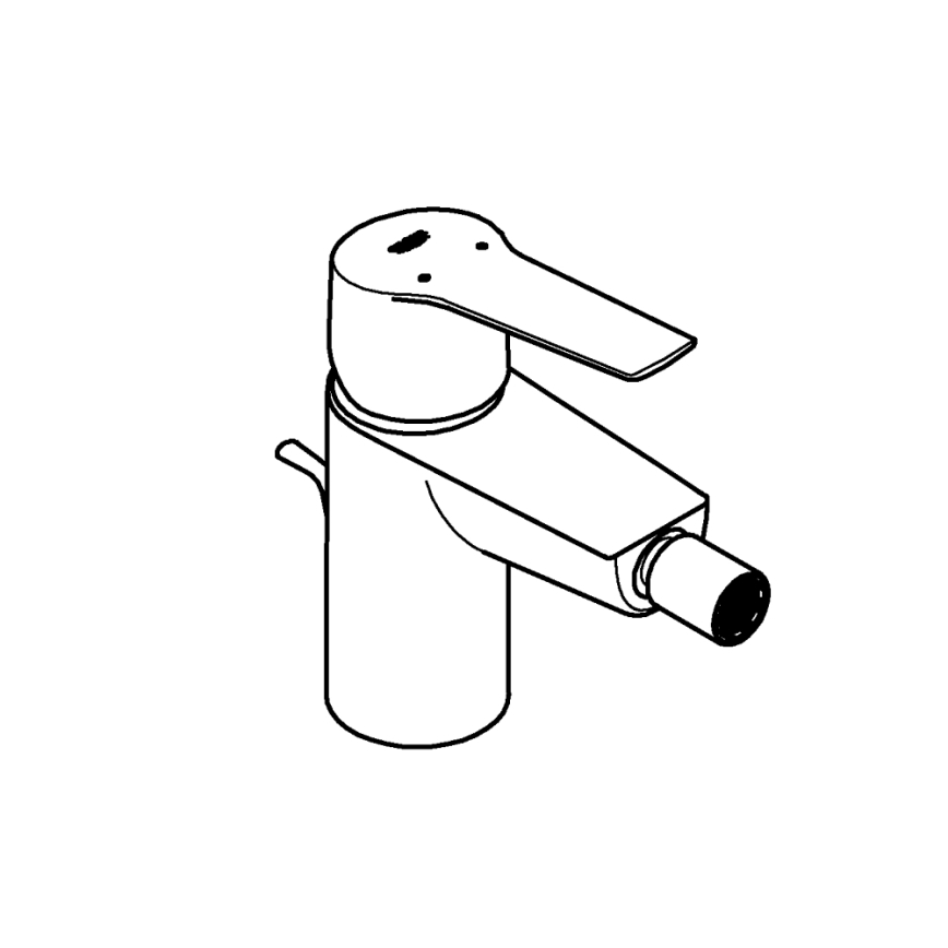 GROHE 32560002 - Смесител за биде START, размер S, лъскав хром