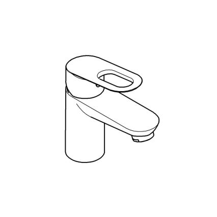 GROHE 32857000 - Стоящ вентил BAULOOP DN 15 лъскав хром