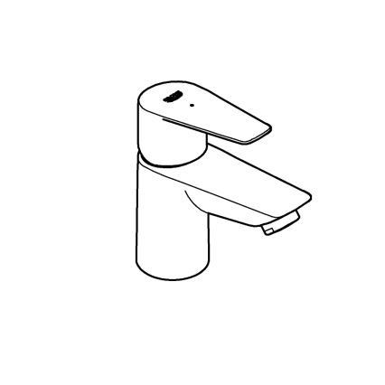 GROHE 32861001 - стоящ смесител BAUEDGE, 131 мм, полирано хромово покритие