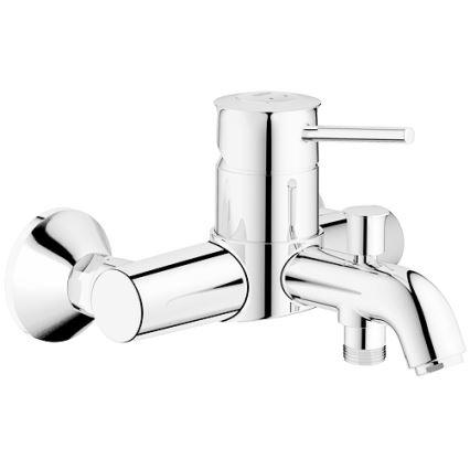 GROHE 32865000 - Смесител за вана BAUCLASSIC DN 15, хром с висок блясък