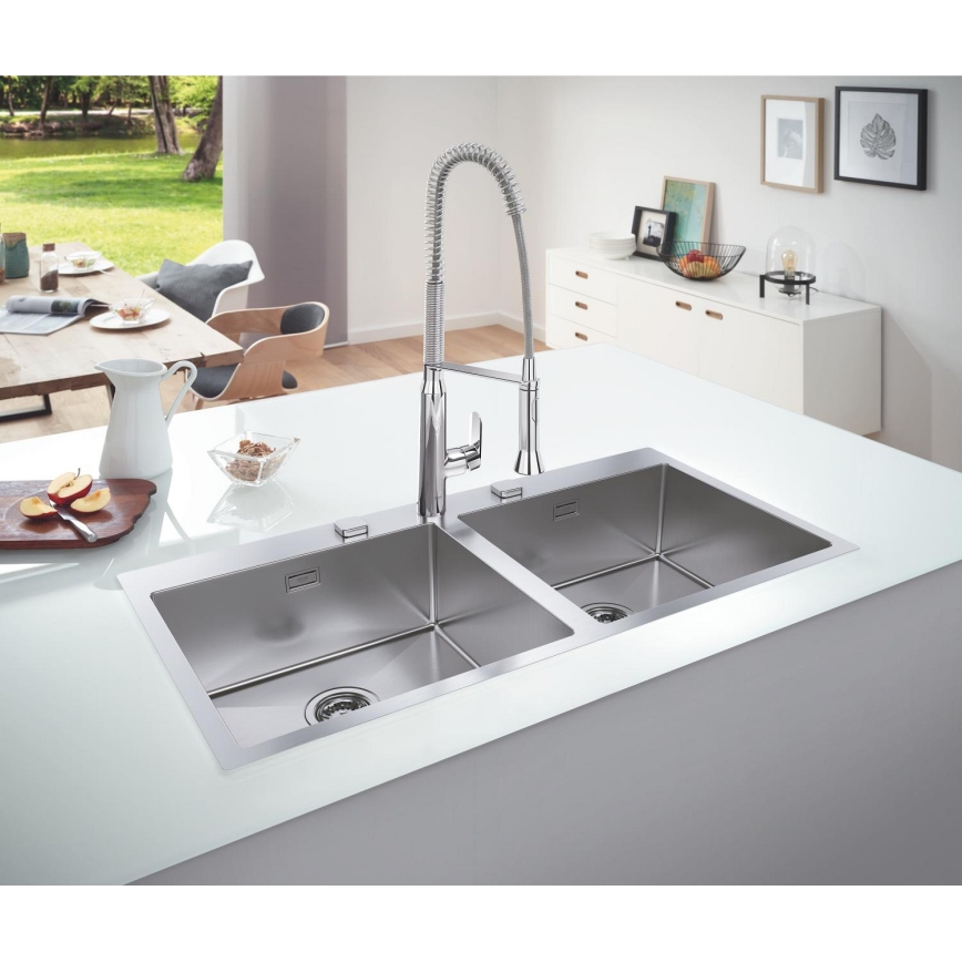 GROHE 32950000 - Кухненски смесител K7, полирано хромово покритие