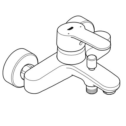 GROHE 33591002 - Смесител за вана EUROSTYLE COSMOPOLITAN гланцов хром