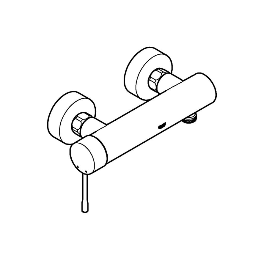 GROHE 33636001 - Смесител за душ ESSENCE, полирано хромово покритие