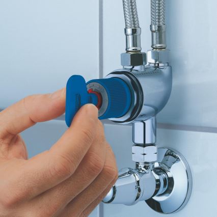 GROHE 34487000 - Термостатична защита от изгаряне GROHTHERM MICRO хром