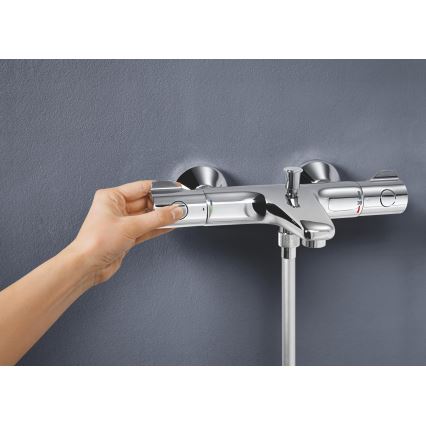 GROHE 34567000 - Термостатен смесител за вана GROHTHERM 800 DN 15, хром с висок гланц