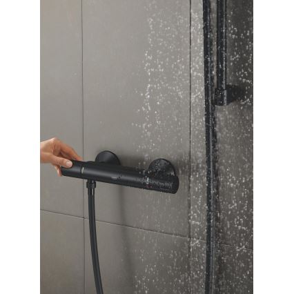 GROHE 345942430 - Термостатен смесител за душ PRECISION START DN 15 черен