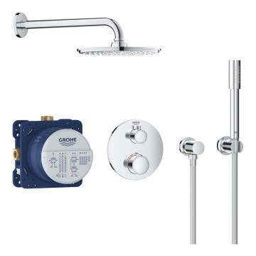 GROHE 34732000 - Комплект за душ GROHTHERM RAINSHOWER COSMOPOLITAN 210 286 мм хром