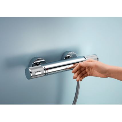 GROHE 34791001 - Термостатна душова система PRECISION FEEL 600 мм хром