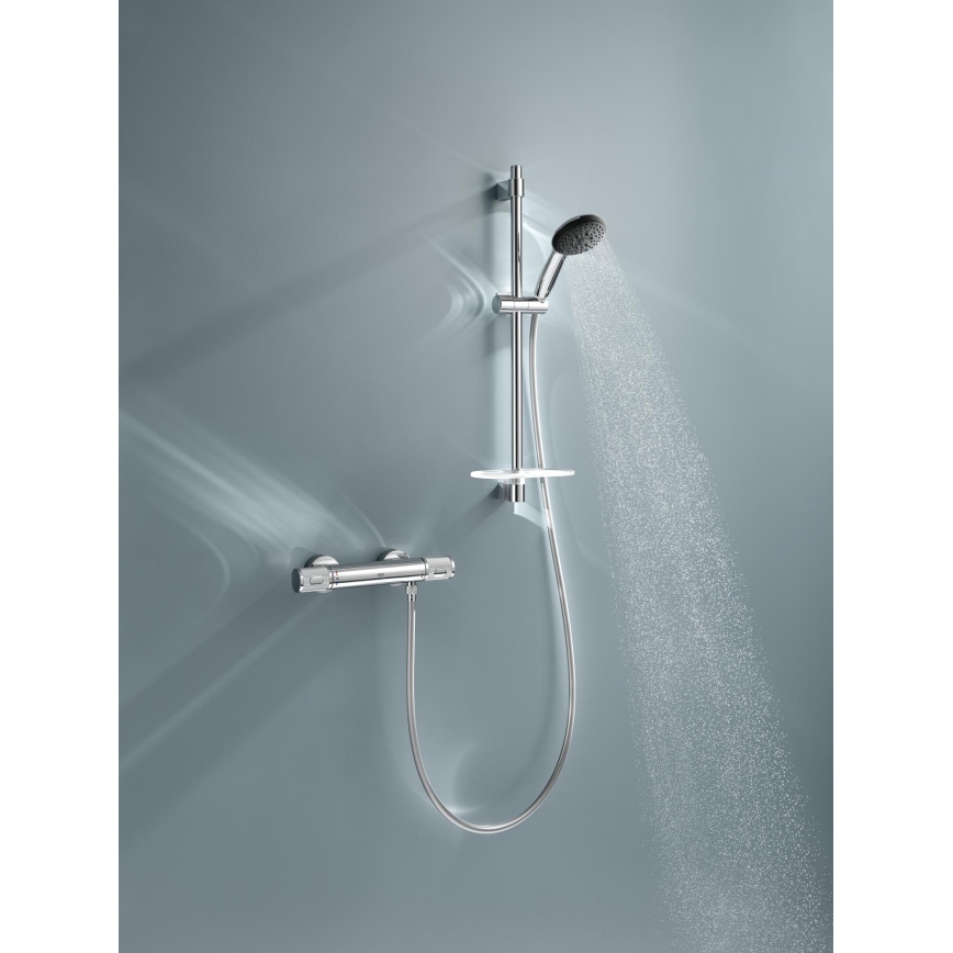 GROHE 34791001 - Термостатна душова система PRECISION FEEL 600 мм хром