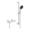 GROHE 34856000 - Комплект за душ с термостатен смесител PRECISION GET 600 mm блестящ хром