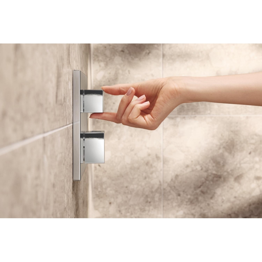 GROHE 34879000 - Вграден душов комплект PRECISION CUBE 310 × 310 mm хром